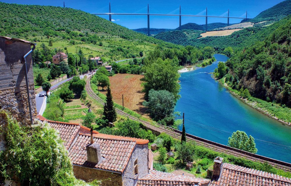The village of Peyre, officially one of the most beautiful villa